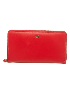 Braun Büffel Skórzany portfel w kolorze czerwonym - (S)19 x (W)10 x (G)2 cm rozmiar: onesize