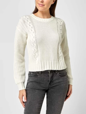 Skrócony sweter z obniżonymi ramionami Esprit