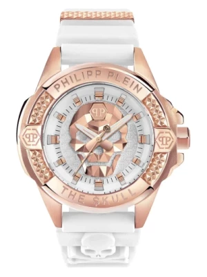 Skull Rose Gold Silicone Watch Philipp Plein