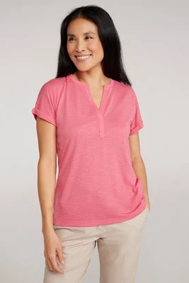 Skye Slub - t-shirt damski - Pink Mountain Warehouse