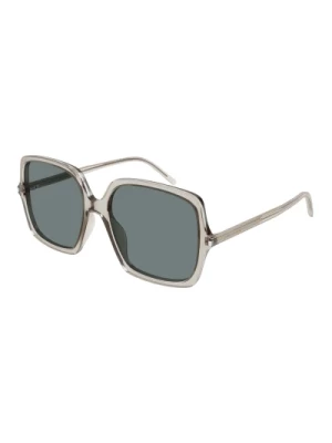 SL 591 Sunglasses in Beige/Blue Green Saint Laurent