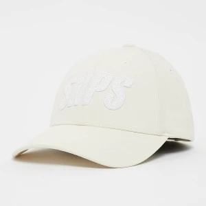 SNIPES Slanted Logo Baseball Cap uniseks Czapki biały rozmiar Akcesoria