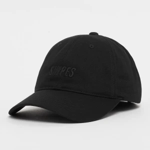 SNIPES Slanted Logo Contrast Strap Baseball Cap uniseks Czapki czarny rozmiar Akcesoria