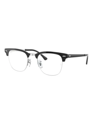 Sleek Black Silver Eyewear Frames Ray-Ban