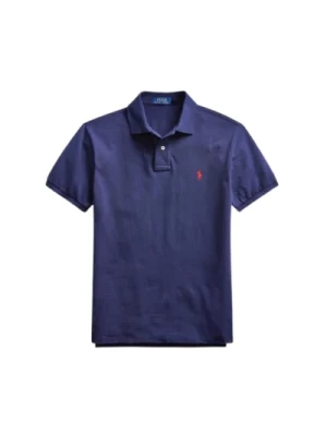 Slim Fit Mesh Koszulka Polo Polo Ralph Lauren