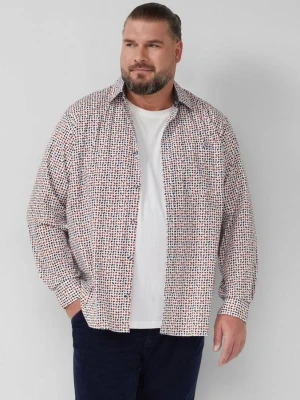 Slim fit: wzorzysta koszula z elastycznej bawełny s.Oliver