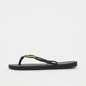 Slim Logo Metalic Havaianas czarny