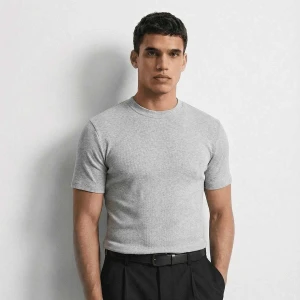 Slim Rib T-Shirt Burocs