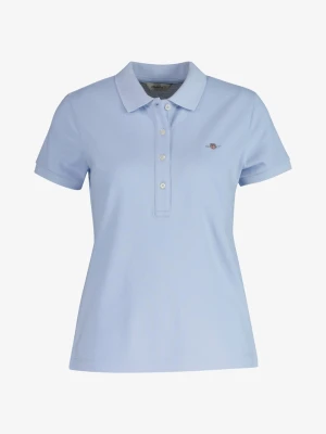 SLIM SHEILD CAP SLEEVE PIQUE POLO GANT
