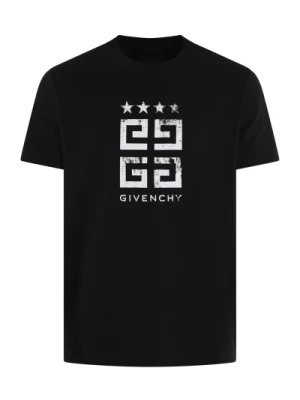Slimfit Logo T-shirt Czarny Givenchy