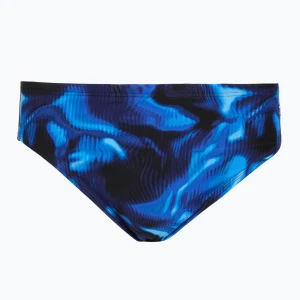 Slipy do pływania męskie TYR Durafast Elite Waveform Brief blue