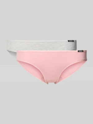 Slipy o kroju slim fit z mieszanki bawełny w zestawie 2 szt. SKINY