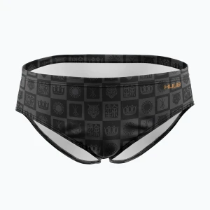 Slipy pływackie męskie HUUB Trunk Yee gray / orange Szary