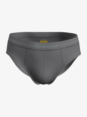 Slipy termoaktywne Icebreaker Anatomica Briefs - jet hthr