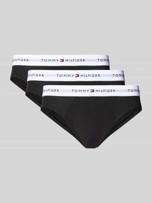 Slipy z bawełny mieszanej Tommy Hilfiger