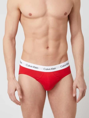 Slipy z bawełny mieszanej w zestawie 3 szt. Calvin Klein Underwear