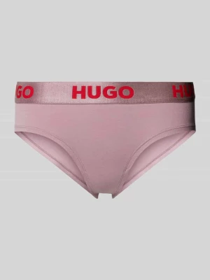 Slipy z elastycznym pasem z logo HUGO