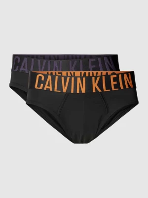 Slipy z elastycznym pasem z logo w zestawie 2 szt. Calvin Klein Underwear