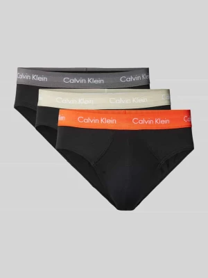 Slipy z elastycznym pasem z logo w zestawie 3 szt. Calvin Klein Underwear