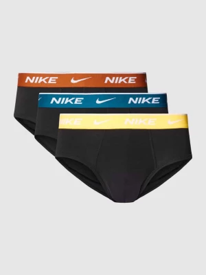 Slipy z elastycznym pasem z logo w zestawie 3 szt. model ‘E-DAY’ Nike