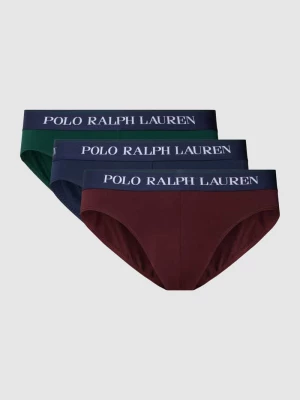 Slipy z elastycznym pasem z logo w zestawie 3 szt. Polo Ralph Lauren Underwear