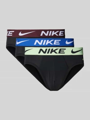 Slipy z elastycznym paskiem z logo w zestawie 3 szt. Nike