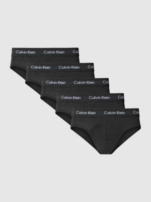 Slipy z elastycznym paskiem z logo w zestawie 5 szt. Calvin Klein Underwear