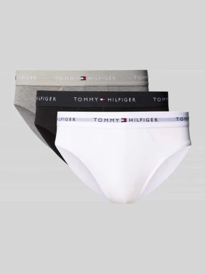 Slipy z mieszanki bawełny w zestawie 3 szt. Tommy Hilfiger