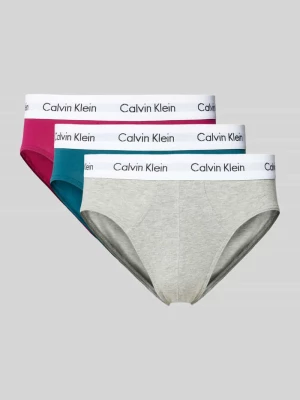 Slipy z pasem z logo w zestawie 3 szt. Calvin Klein Underwear