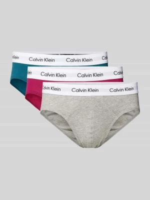 Slipy z pasem z logo w zestawie 3 szt. Calvin Klein Underwear