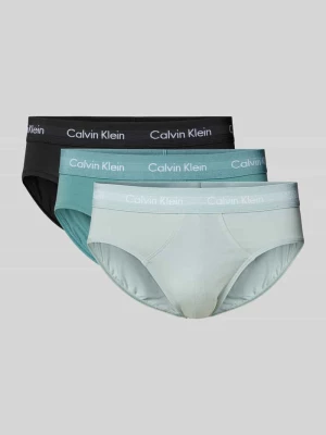 Slipy z pasem z logo w zestawie 3 szt. Calvin Klein Underwear