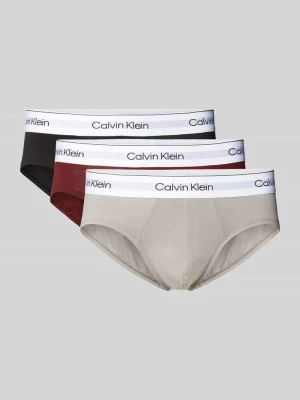 Slipy z pasem z logo w zestawie 3 szt. Calvin Klein Underwear