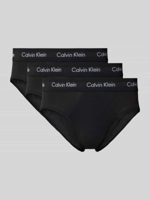 Slipy z pasem z logo w zestawie 3 szt. Calvin Klein Underwear