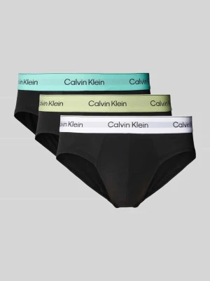 Slipy z pasem z logo w zestawie 3 szt. Calvin Klein Underwear