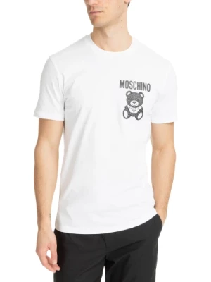 Słodka Koszulka z Niedźwiedziem Moschino
