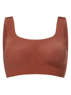 sloggi Biustonosz damski - ZERIO Feel - Bez fiszbin - Usztywniany Kobiety brązowy jednolity,