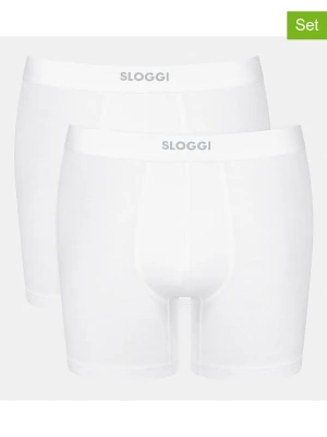 Sloggi Bokserki (2 pary) "Ever Ease" w kolorze białym rozmiar: L