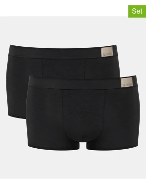 Sloggi Bokserki (2 pary) "Go Natural" w kolorze czarnym rozmiar: XL