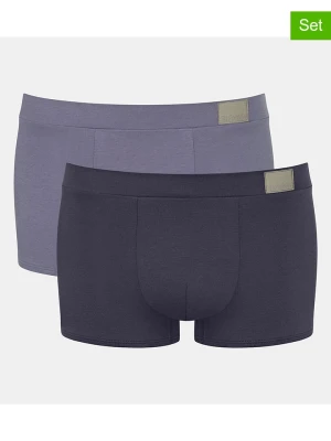 Sloggi Bokserki (2 pary) w kolorze błękitnym i granatowym rozmiar: M