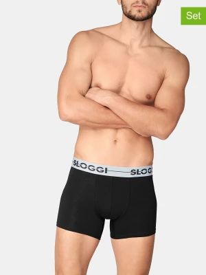 Sloggi Bokserki (2 pary) w kolorze czarnym rozmiar: S