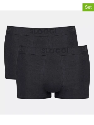 Sloggi Bokserki (2 pary) w kolorze czarnym rozmiar: S