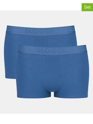 Sloggi Bokserki (2 pary) w kolorze niebieskim rozmiar: XXL