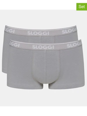 Sloggi Bokserki (2 pary) w kolorze szarym rozmiar: S