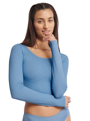 Sloggi Koszulka w kolorze błękitnym rozmiar: XS