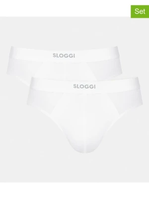 Sloggi Slipy (2 pary) "Ever Ease" w kolorze białym rozmiar: L