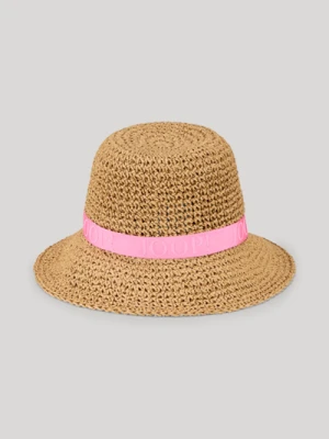 Słomkowy kapelusz Aurora w kolorze beżowym Joop