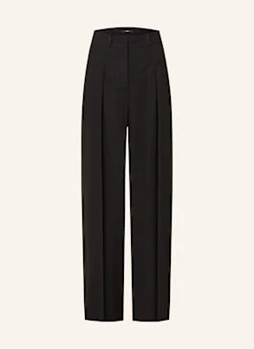 Sly 010 Spodnie Marlena Flora schwarz
