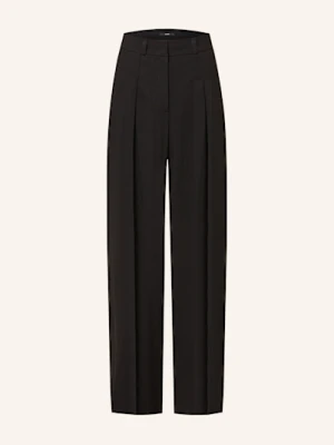 Sly 010 Spodnie Marlena Flora schwarz