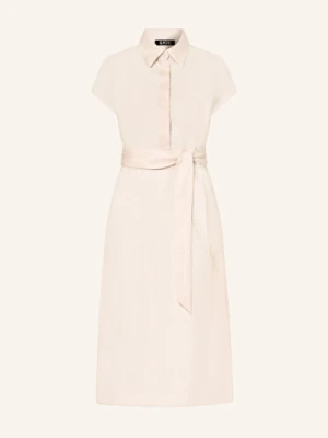 Sly 010 Sukienka Koszulowa Kareena Z Lnu beige