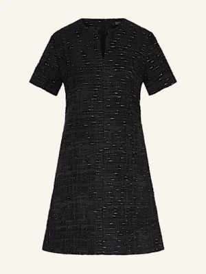 Sly 010 Sukienka Tweedowa Z Błyszczącą Przędzą schwarz